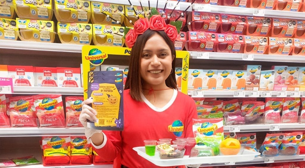 Portada Degustación con productos Halloween Universal